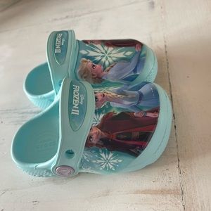 Frozen crocs, never worn